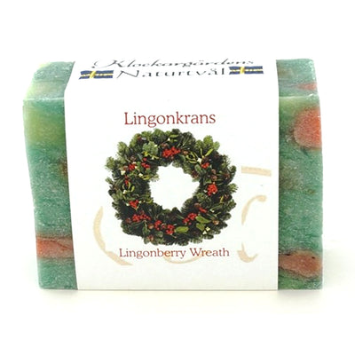 Klockargårdens Lingonberry Wreath Bar Soap available at American  Swedish Institute.