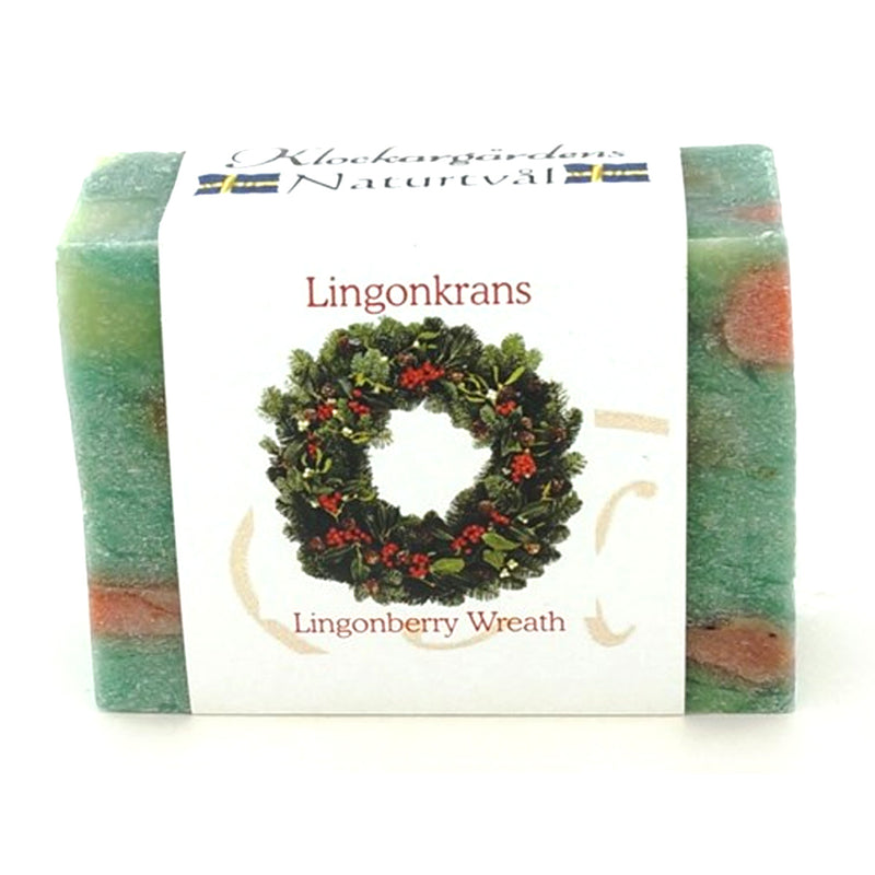 Klockargårdens Lingonberry Wreath Bar Soap available at American  Swedish Institute.