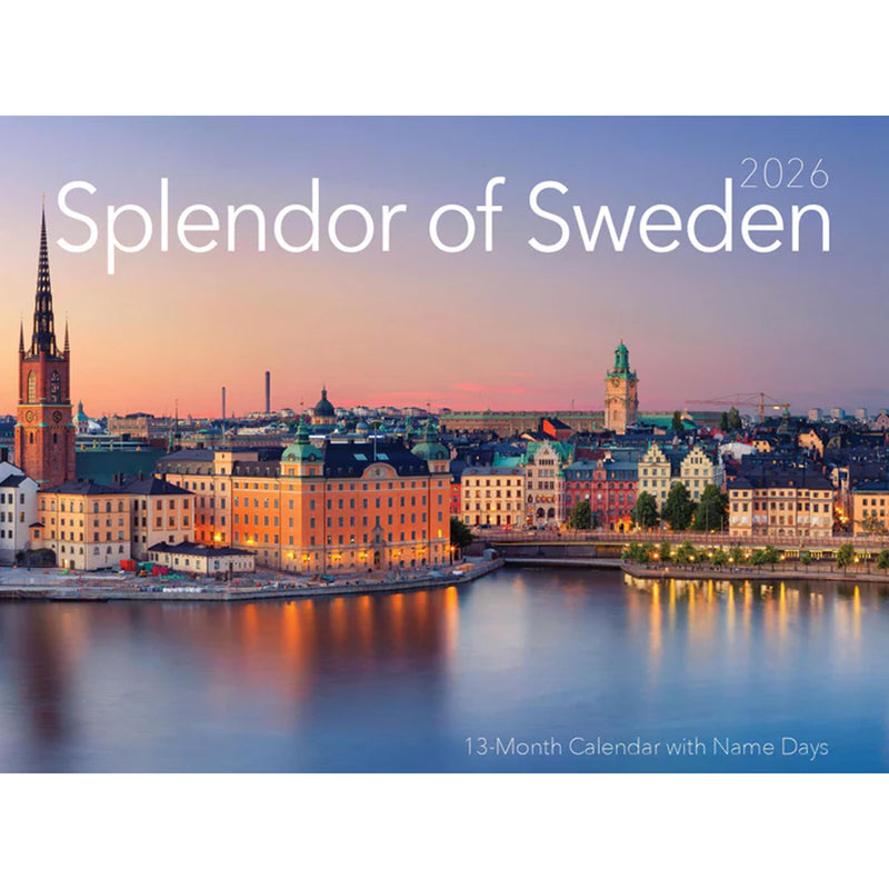 Splendor of Sweden 2026 Calendar available at American Swedish Institute.