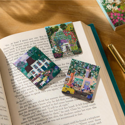 Everblooming Magnetic Bookmark Set available at American Swedish Institute.