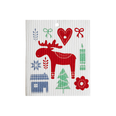Scandinavian Symbols Dishcloth available at American Swedish Institute.