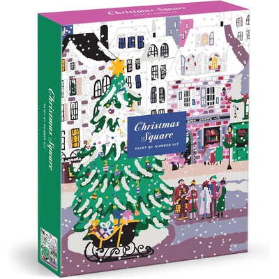 Christmas Square Paint By Number Kit available at American Swedish Institute.