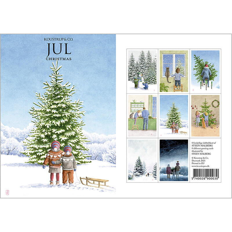 Steen Malberg Jul (Christmas) Cards available at American Swedish Institute.