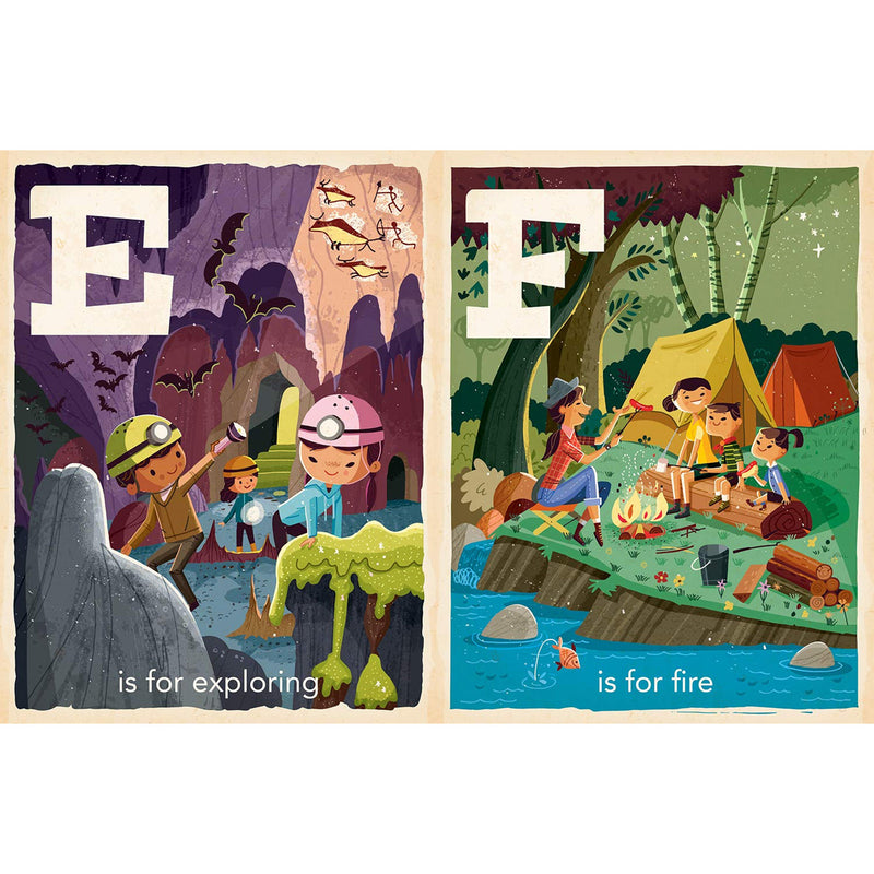 C Is For Camping by Greg Paprocki available at American Swedish Institute.