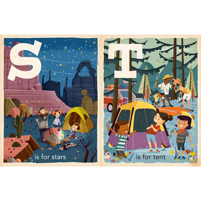 C Is For Camping by Greg Paprocki available at American Swedish Institute.