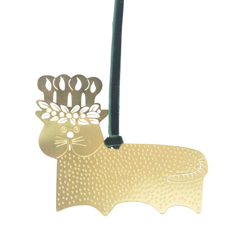 Lucia Cat Ornament available at American Swedish Institute.