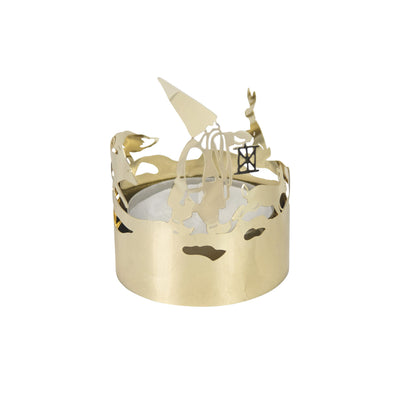 Tomte Winterland Mini Tealight Holder available at American Swedish Institute.