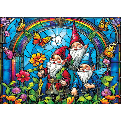 Gnomish Delight Puzzle available at American Swedish Institute.