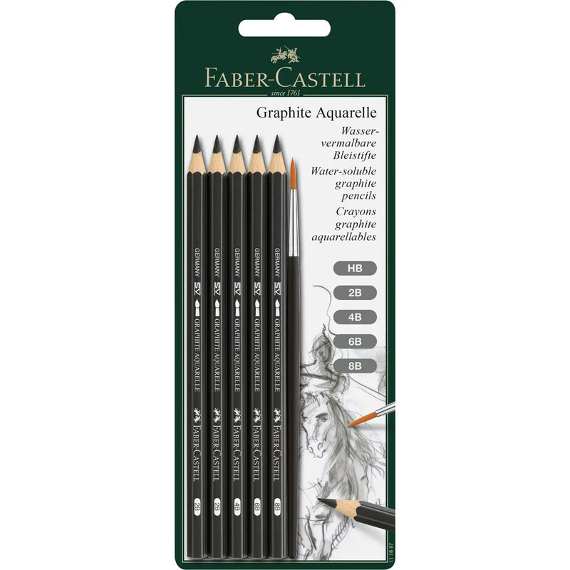 Graphite Aquarelle Watercolor Sketch Pencil Set available at American Swedish Institute.