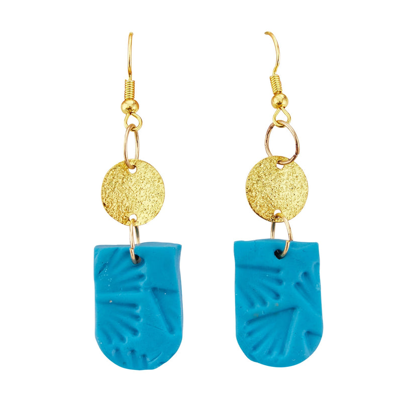 Texture Clay Earrings DIY Kit available at American Swedish Institute.