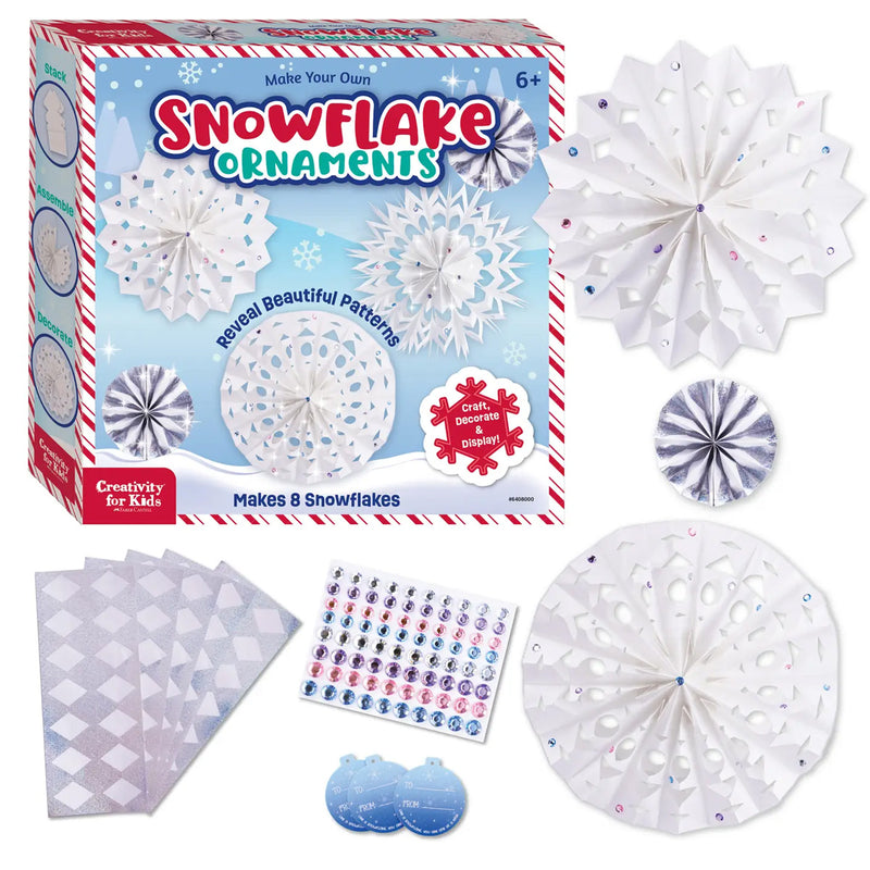 Paper Snowflake DIY Kit available at American Swedish Institute.