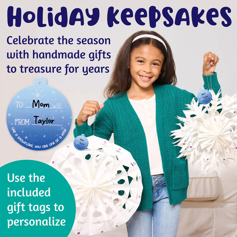 Paper Snowflake DIY Kit available at American Swedish Institute.