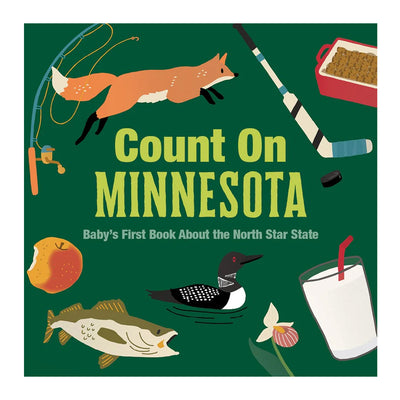 Count On Minnesota Board Book available at American Swedish Institute.