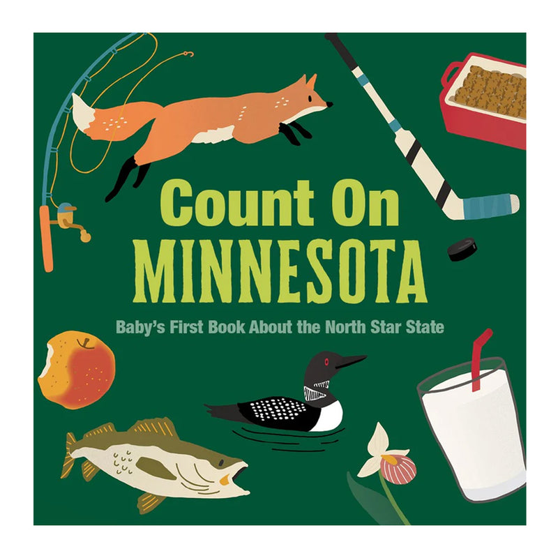 Count On Minnesota Board Book available at American Swedish Institute.