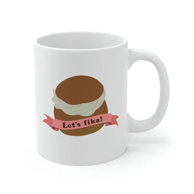 Let's Fika Mug available at American Swedish Institute.