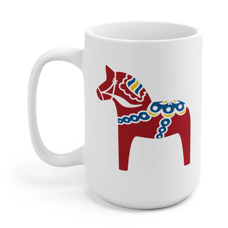 Swedish Dala Horse Mug available at American Swedish Institute.
