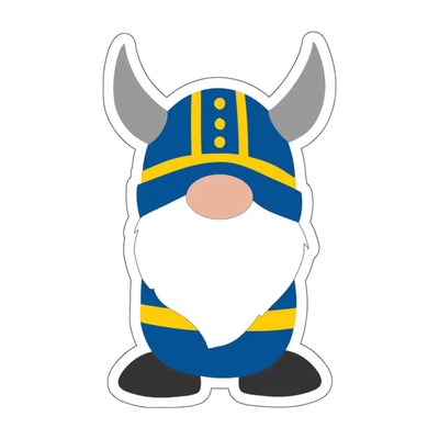 Swedish Viking Boy Gnome Sticker available at American Swedish Institute.