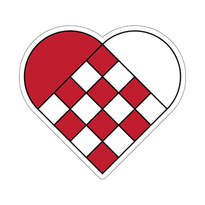 Woven Basket Heart Sticker available at American Swedish Institute.