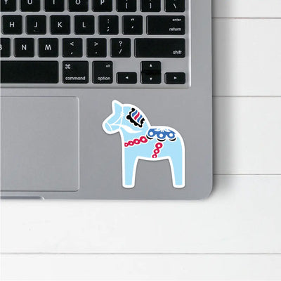 Midsummer Swedish Dala Sticker available at American Swedish Institute.