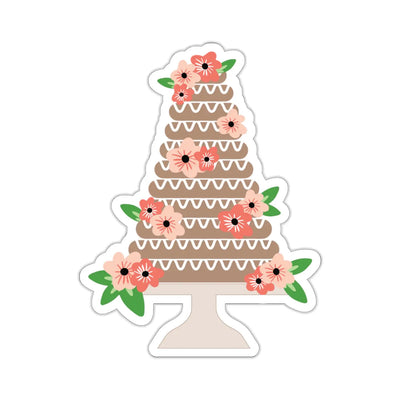 Kransekake (Norwegian Wedding Cake) Sticker available at American Swedish Institute.