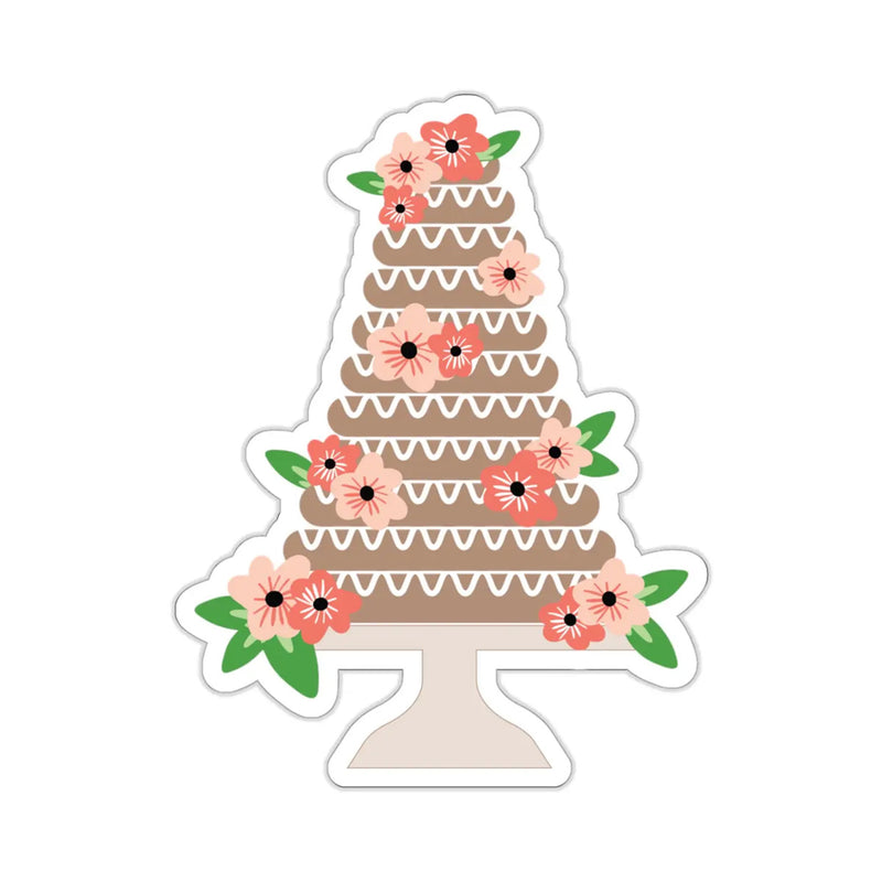 Kransekake (Norwegian Wedding Cake) Sticker available at American Swedish Institute.