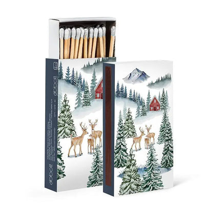 Winter Forest Boxed Matches available at American Swedish Institute.