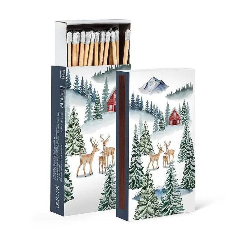 Winter Forest Boxed Matches available at American Swedish Institute.