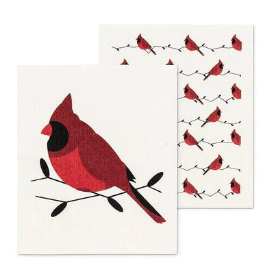 Cardinals Dishcloth Set available at American Swedish Institute.