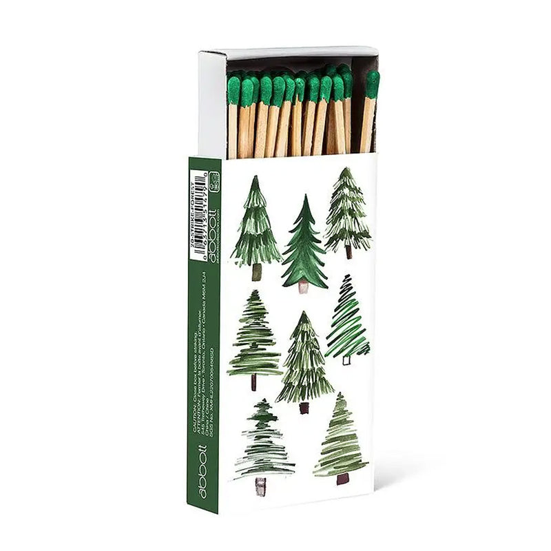 Green Simple Tree Boxed Matches available at American Swedish Institute.