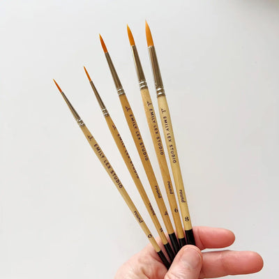 Watercolor Paintbrush Set available at American Swedish Institute.
