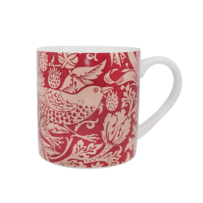 William Morris Quince Mug Raspberry available at American Swedish Institute.