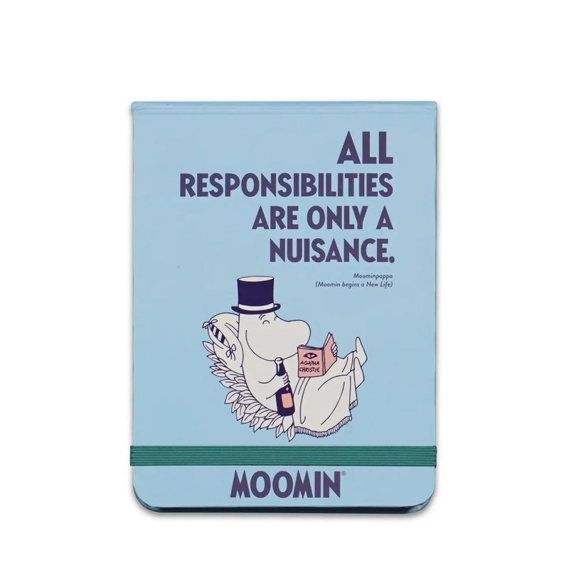 Moominpapa Notebook available at American Swedish Institute.