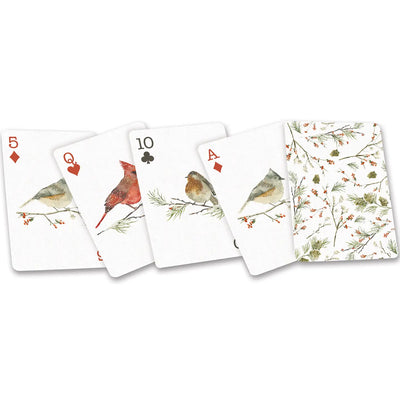 Winter Birds Playing Cards available at American Swedish Institute.