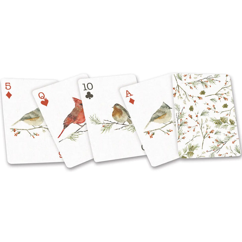 Winter Birds Playing Cards available at American Swedish Institute.