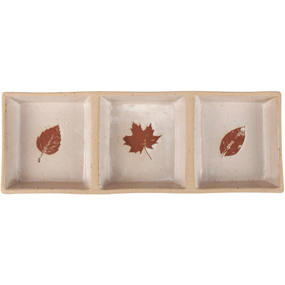 Fall Leaves Tidbit Tray available at American Swedish Institute.