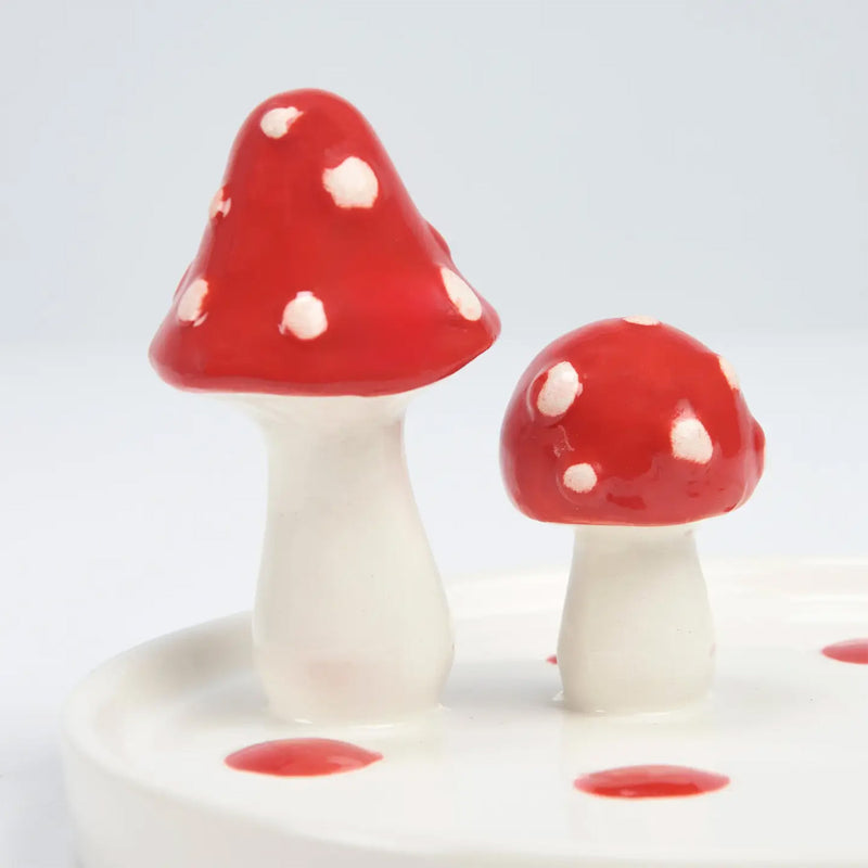 Spotted Mushroom Vanity Tray available at American Swedish Institute.