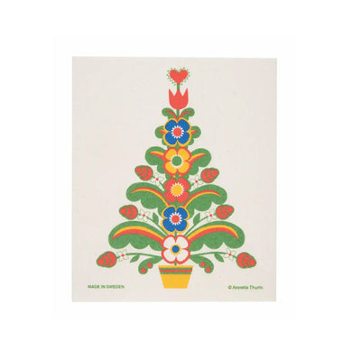 Kurbits Tree Dishcloth available at American Swedish Institute.