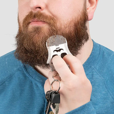 Beard Comb Multi-Tool available at American Swedish Institute.