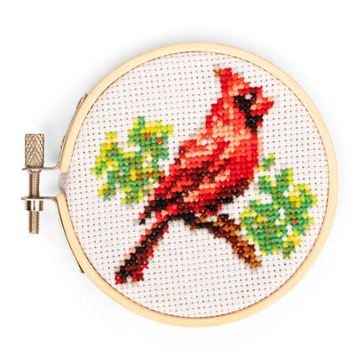 Cardinal Mini Cross Stitch Kit available at American Swedish Institute.