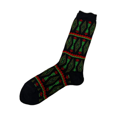 Floral Diamond Alpaca Socks available at American Swedish Institute.