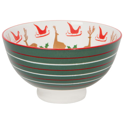 Reindeer Holiday Bowl available at American Swedish Institute.