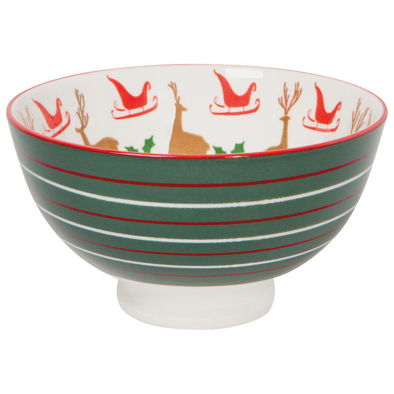 Reindeer Holiday Bowl available at American Swedish Institute.