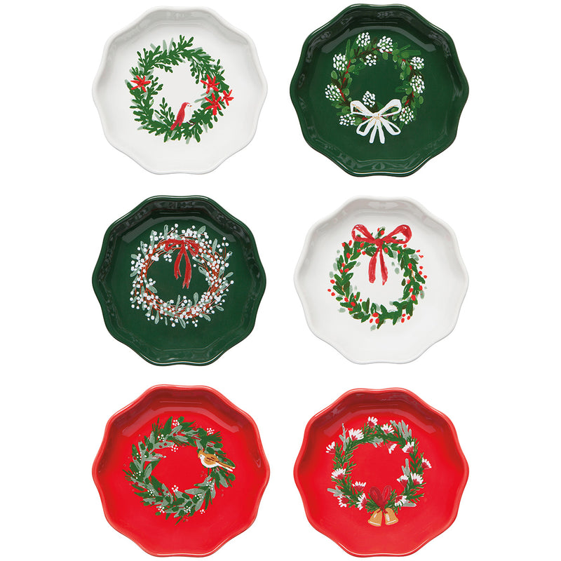 Wreaths Pinch Bowl