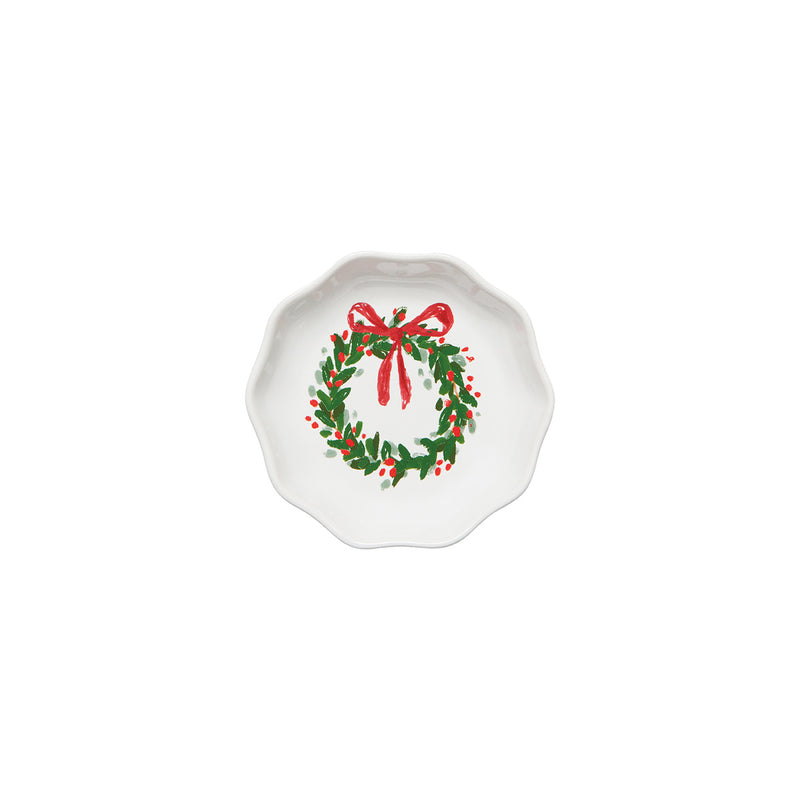 Wreaths Pinch Bowl