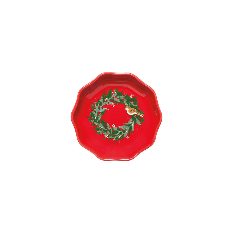 Wreaths Pinch Bowl