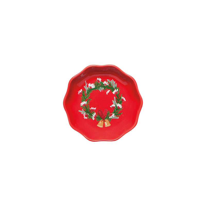 Wreaths Pinch Bowl