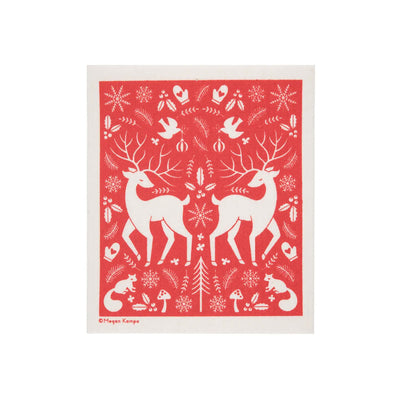 Red Deer Dishcloth available at American Swedish Institute.