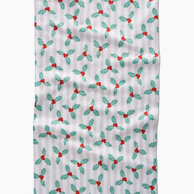 Mistle Stripe Tea Towel available at American Swedish Institute.