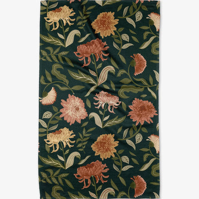 Chrysanthemums In November Tea Towel available at American Swedish Institute.