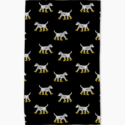 Dalmatian In Boots Tea Towel available at American Swedish Institute.